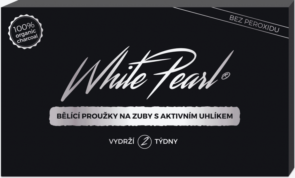 White Pearl bělící proužky na zuby s aktivním uhlíkem a kokosovým olejem 28  ks od 349 Kč - Heureka.cz