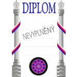 VIZINGR Šipky diplom A4 č.43 Šipky č.43 BEZ TEXTU – Hledejceny.cz