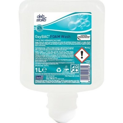 DEB Group pěnové mýdlo OxyBac Foam Wash 6 x 1 l