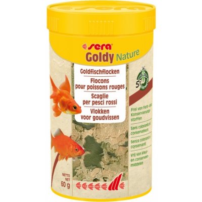 Sera Goldy Nature 250 ml 45333 – Zbozi.Blesk.cz