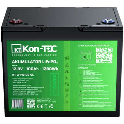 GETI LiFePO4 12,8V 100Ah GBL-12-100B – Zboží Živě
