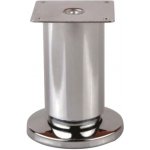 Strong Nábytková nožka kulatá s rektifikací 50 x 80 / nerez – Zboží Mobilmania