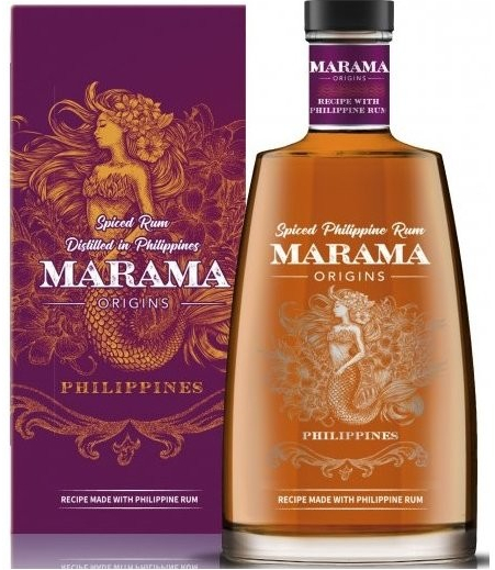 Marama Philippines Spiced Rum 40% 0,7 l (holá láhev)