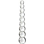 SuperLove Glass Perfect Beads Dildo Clear – Sleviste.cz