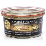 Via Delicia Kachní foie gras s kapkou koňaku 115g – Zboží Dáma