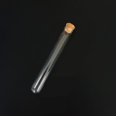 CMpepper Zkumavka skleněná s kulatým dnem a korkem 20 x 150 mm