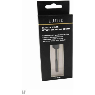 Ludic Stylus Brush Carbon fiber: Karbonový kartáček pro stylusy přenosek – Zboží Živě