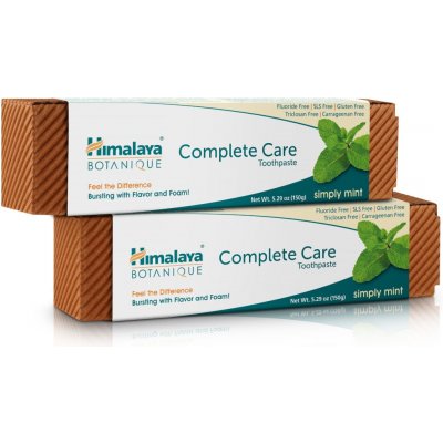 Himalaya Botanique s mátovou příchutí bez fluoru 2 x 150 g – Hledejceny.cz