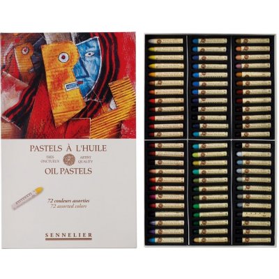 Sennelier Sada olejových pastelů Universal 72 ks – Hledejceny.cz