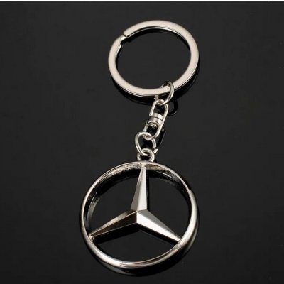 Přívěsek na klíče Skvělý dárek pro milovníky aut mercedes – Zboží Mobilmania