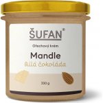 Šufan Mandlové máslo s bílou čokoládou 330 g – Zboží Dáma