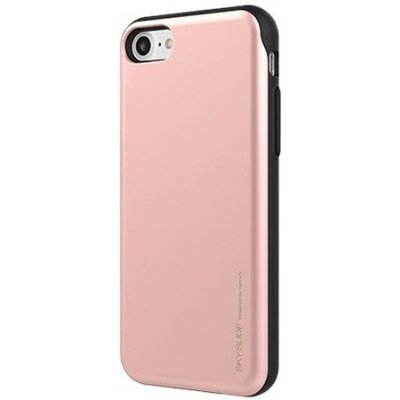 Mercury sky slide kryt se skrytým prostorem pro Apple iPhone 6 Plus/6S Plus Barva: Růžová