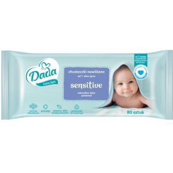 Dada Extra Soft sensitive vlhčené ubrousky 80 ks