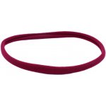 Dlouhá pružná gumička na vlasy Barva: hnědá – Zboží Mobilmania