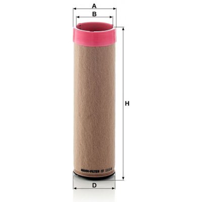 MANN-FILTER Vzduchový filtr MANN MF CF1111/2 – Hledejceny.cz