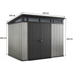 Keter Artisan 9 x 7 grafitový / šedý – Zboží Dáma