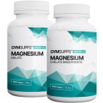 Magnesium Malate 100 kapslí + Magnesium Bisglycinate 100 kapslí – Hledejceny.cz