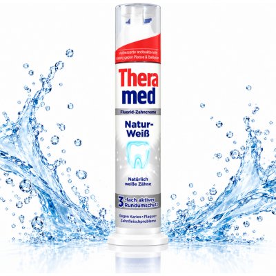 Theramed Natur Weiß v dávkovači 0346 100 ml – Hledejceny.cz