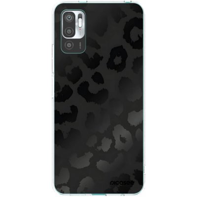 Picasee silikonový průhledný obal pro Xiaomi Redmi Note 10 5G - Midnight Leopard – Zboží Živě
