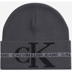 Calvin Klein Monogram Cotton Tape Beanie