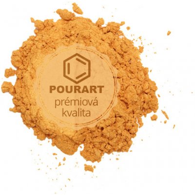 PourArt Metalický prášek DK300 Pearl Mustrad Gold 10 g – Sleviste.cz