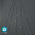 SmartLife Nedis LED Wi-Fi Teplá až studená bílá 200 LED 5 x 4 m Android IOS WIFILXT12W200 – Hledejceny.cz