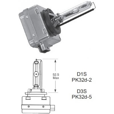 xenon. výbojka 85V 35W D1S PK32d-2, Elta | Zboží Auto