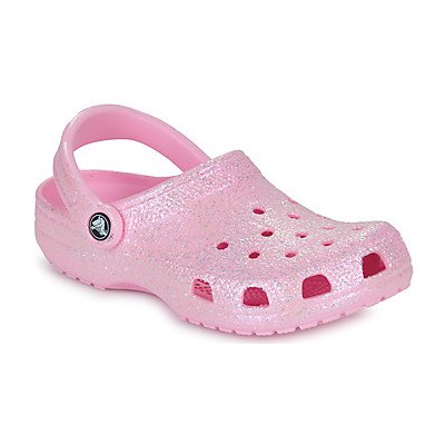 Crocs Pantofle Dětské Classic Glitter Clog K Růžová – Zboží Mobilmania