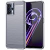 Pouzdro a kryt na mobilní telefon Realme PROTEMIO 49166 FLEXI TPU Kryt pre Realme 9 Pro / Realme 9 5G šedý