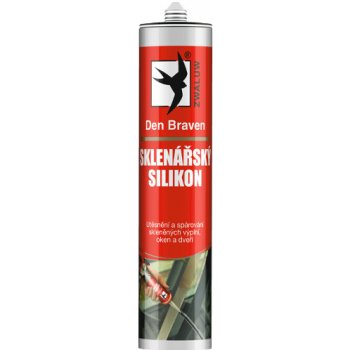 Den Braven Sklenářský silikon 280 ml transparentní