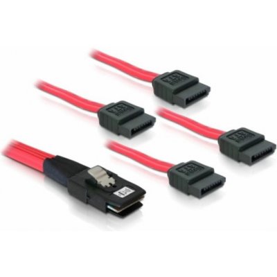 Delock kabel SAS mini 36-pin / 4x SATA – Hledejceny.cz