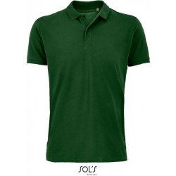 Sol's Planet Men pánské piqué polo z bio bavlny bottle zelená