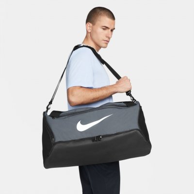 Nike Brasilia DH7710-068 bag šedá 60 l – Zboží Dáma
