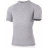 Pánské sportovní tričko Lasting pánské merino triko Mabel šedé