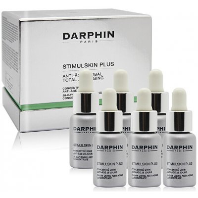 Darphin Stimulskin Plus intenzivní koncentrovaná péče pro omlazení pleti 28-Day Divine Anti-Aging Concentrate 6 x 5 ml – Zboží Mobilmania