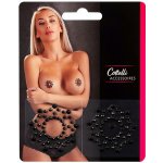 Nipple Stickers Stars Ozdoby na bradavky - černé – Zboží Mobilmania