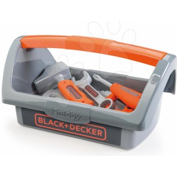 Smoby Black & Decker pracovný kufrík s náradím 6 ks