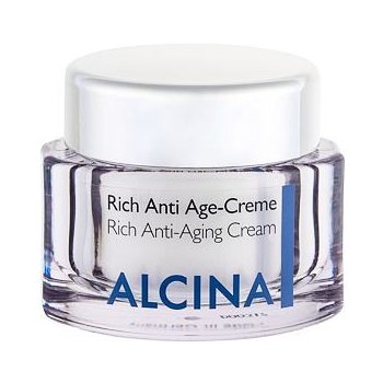 Alcina Rich Anti Age Cream pěstící krém proti vráskám pro suchou pleť 50 ml