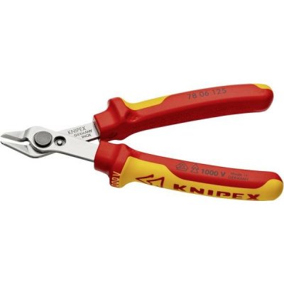 Knipex Kleště štípací boční Electronic-Super-Knips VDE 78 06 125 – Zboží Dáma