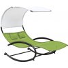 Zahradní houpací postel Vivere Double Chaise Rocker, Sienna