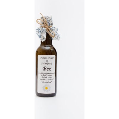 Sedmikráska bylinný extrak Bez imunita dýchání detoxikace doplněk stravy 250 ml – Hledejceny.cz