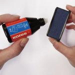 Kores Razítková poduška černá 11 x 7 cm – Hledejceny.cz