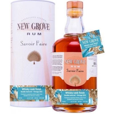 New Grove Savoir Faire 2013 Vercors Whisky 46% 0,7 l (tuba)