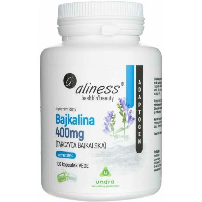Aliness Baikalin Extrakt 85% 400 mg 100 kapslí – Hledejceny.cz