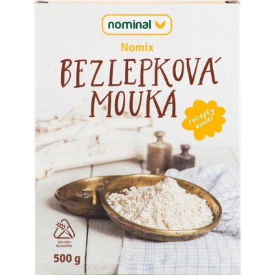 Nominal Nomix Směs na kynutá těsta bezlepková 500 g – Zbozi.Blesk.cz