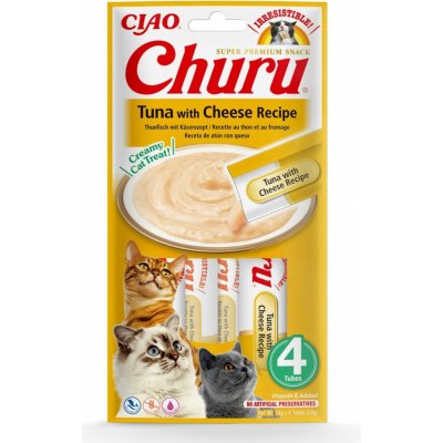 Churu Cat Tuna with Cheese 4 x 14 g – Sleviste.cz