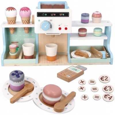 Adam Toys Kavárna se zmrzlinou dřevo – Zboží Mobilmania