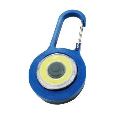 Přívěsek na klíče na batoh LED COB modrá