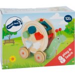 Small Foot tahací motorický šnek s tvary – Hledejceny.cz