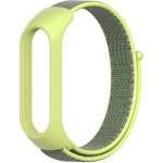 Xiaomi Nylon - Mi Band 5/6 náhradní náramek na suchý zip Jablečně zelená 1 MBSCZ-5N007 – Zbozi.Blesk.cz